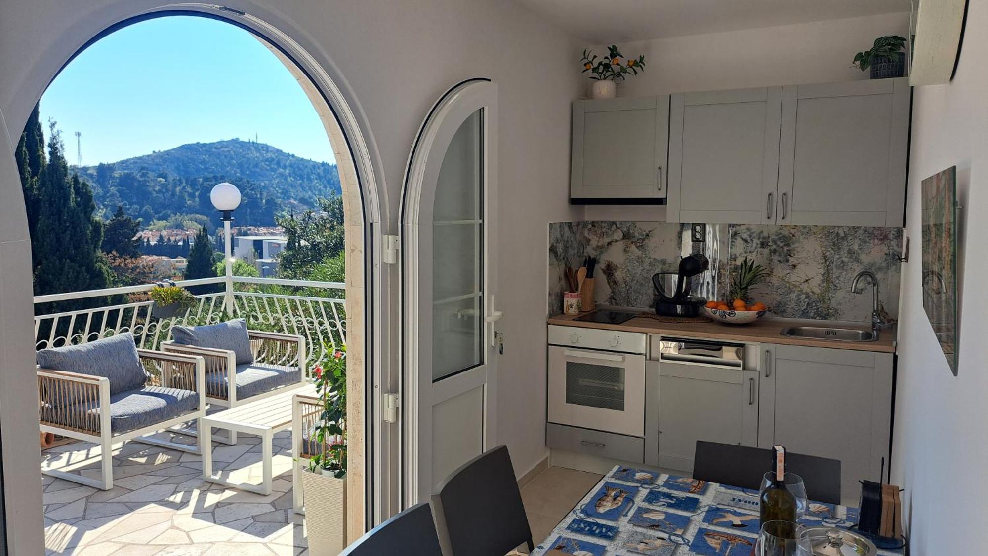 Apartment Blue Pearl Mlini Exterior foto